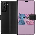 Pikkukuva 1 / 3: Yhteensopiva Lompakkokotelo Samsung Galaxy S21+ 5G lilo & stitch 2025