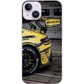 Miniatyrbild 1 av 3: Kompatibelt Mobilskal till Apple iPhone 14 Plus AMG Mercedes poster racing sportbil gul luxury automotive German brand motorsport car design retro