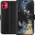 Pikkukuva 1 / 3: Yhteensopiva Lompakkokotelo Apple iPhone 11 Taianomainen Stitch Disney Söpö Hahmo