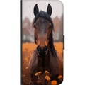 Miniatyrbillede 3 af 3: Kompatibel Tegnebogsetui til OnePlus 9 Pro Efterårets Hest