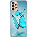 Pikkukuva 1 / 3: Yhteensopiva Puhelinkuori Samsung Galaxy A23 Kimaltelevat Perhoset
