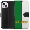 Miniatyrbild 1 av 3: Kompatibelt Plånboksfodral till Apple iPhone 14 Plus Södermalm – fotboll