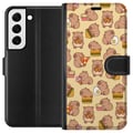 Pikkukuva 1 / 3: Yhteensopiva Lompakkokotelo Samsung Galaxy S22 5G Kawaii capybara puhelinkotelo useilla söpöillä hahmoilla