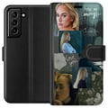 Miniatyrbild 1 av 3: Kompatibelt Plånboksfodral till Samsung Galaxy S21+ 5G Adele