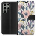 Miniatyrbilde 1 av 3: Kompatibelt Lommeboketui til Samsung Galaxy S23 Ultra Blomsterlykke