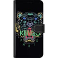 Miniatyrbilde 3 av 3: Kompatibelt Lommeboketui til Samsung Galaxy A52s 5G Kenzo tiger Paris moteplakat mote luksus streetwear-merke logo ikonisk svart bakgrunn retro kunst