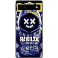 Pikkukuva 1 / 3: Yhteensopiva Puhelinkuori Google Pixel 6a Sinikeltainen Roblox-henkinen hupparihahmo maskilla ja minimalistisella neon-tyylillä, tyylikäs pelikuva ga