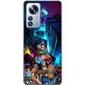Pikkukuva 1 / 3: Yhteensopiva Puhelinkuori Xiaomi 12 Pro Roblox-futuristinen neonmaailma, jossa on peliohjaimia, hahmoja ja valotehosteita – täydellinen kaikille peli