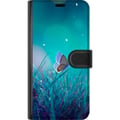 Miniatyrbillede 3 af 3: Kompatibel Tegnebogsetui til Samsung Galaxy S9+ Magisk Sommerfugl