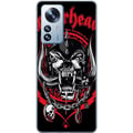 Pikkukuva 1 / 3: Yhteensopiva Puhelinkuori Xiaomi 12 Pro Motörhead-pääkallo punaisena ja mustana, hard rock -design klassisen metallin ja energian ystäville