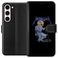 Pikkukuva 1 / 3: Yhteensopiva Lompakkokotelo Samsung Galaxy S23 Metallica Rockyhtye Musiikki Hardrock
