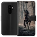 Miniatyrbillede 1 af 3: Kompatibel Tegnebogsetui til Samsung Galaxy S9+ Løbende Hest