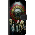 Pikkukuva 3 / 3: Yhteensopiva Lompakkokotelo Samsung Galaxy S23+ Guns N Roses Rock-yhtye Kitara Musiikki