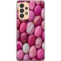 Miniatyrbilde 1 av 3: Kompatibelt Mobildeksel til Samsung Galaxy A53 5G Rosa marmorsteiner luksuriøst pastellmønster med blank overflate perfekt for moderne og chic design