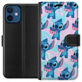 Miniatyrbilde 1 av 3: Kompatibelt Lommeboketui til Apple iPhone 12 Stitch Retro