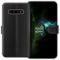Miniatyrbillede 1 af 3: Kompatibel Tegnebogsetui til Samsung Galaxy S10+ Zelda
