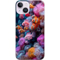 Miniatyrbillede 1 af 3: Kompatibel Mobilcover til Apple iPhone 14 Fisk Koral Ocean Hav Undervands