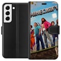 Miniatyrbild 1 av 3: Kompatibelt Plånboksfodral till Samsung Galaxy S22 5G A Minecraft Movie