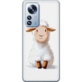 Miniatyrbild 1 av 3: Kompatibelt Mobilskal till Xiaomi 12 Pro Sött Lamm – tecknad stil för barn & babyprodukter