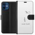 Miniatyrbilde 1 av 3: Kompatibelt Lommeboketui til Apple iPhone 12 Aldri Alene