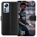 Miniatyrbild 1 av 3: Kompatibelt Plånboksfodral till Xiaomi 12 Pro Vinicius Junior Brazil Football Star
