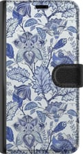 Pikkukuva 3 / 3: Yhteensopiva Lompakkokotelo Samsung Galaxy A32 5G Kukat Sininen...
