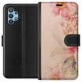Miniatyrbillede 1 af 3: Kompatibel Tegnebogsetui til Samsung Galaxy A32 5G Farverige Blomster