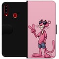 Miniatyrbild 1 av 2: Kompatibelt Plånboksfodral till Samsung Galaxy A20s Pink Panter Peace