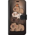 Pikkukuva 3 / 3: Yhteensopiva Lompakkokotelo Xiaomi 12 Kapybara Kawaii söpö eläinhahmo
