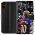 Miniatyrbilde 1 av 3: Kompatibelt Lommeboketui til Apple iPhone XS FCB Yamal Barcelona fremtidens fotballstjerne