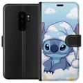 Miniatyrbillede 1 af 3: Kompatibel Tegnebogsetui til Samsung Galaxy S9+ Stitch godnat skyer sovende sød sengetid skyer kawaii hyggelig blå figur blød æstetisk plakat