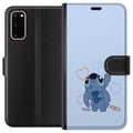 Miniatyrbilde 1 av 3: Kompatibelt Lommeboketui til Samsung Galaxy S20 Stitch Hjerter