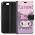 Miniatyrbilde 1 av 3: Kompatibelt Lommeboketui til Apple iPhone 8 Plus Kuromi Kawaii