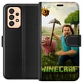Miniatyrbild 1 av 3: Kompatibelt Plånboksfodral till Samsung Galaxy A53 5G A Minecraft Movie