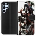 Pikkukuva 1 / 3: Yhteensopiva Lompakkokotelo Samsung Galaxy S22 Ultra 5G Kiss Hard Rock Klassinen Rock Yhtye Musiikki