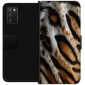 Pikkukuva 1 / 2: Yhteensopiva Lompakkokotelo Samsung Galaxy A03s Tiikeriraitakuvio safarieläin