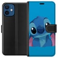 Pikkukuva 1 / 3: Yhteensopiva Lompakkokotelo Apple iPhone 12 mini Stitch Sininen