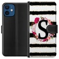 Pikkukuva 1 / 3: Yhteensopiva Lompakkokotelo Apple iPhone 12 mini Kirjain S