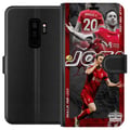 Miniatyrbillede 1 af 3: Kompatibel Tegnebogsetui til Samsung Galaxy S9+ Liverpool FC Diogo Jota fodboldplakat Portugal angriber nr. 20 Premier League angriber Reds-fankunst