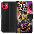 Miniatyrbilde 1 av 3: Kompatibelt Lommeboketui til Apple iPhone 11 Basketinspirert kunstverk med nummer 23 og actionfølelse – kraftfull sportsillustrasjon med dynamisk far