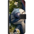 Miniatyrbilde 3 av 3: Kompatibelt Lommeboketui til Samsung Galaxy S8 Stitch som sovner på en eng med prestekrager, der det myke lyset og naturens ro skaper en varm og avsl