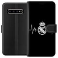 Miniatyrbillede 1 af 3: Kompatibel Tegnebogsetui til Samsung Galaxy S10+ Real Madrid CF