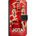 Pikkukuva 3 / 3: Yhteensopiva Lompakkokotelo Google Pixel 6a Liverpool Jota juliste Portugali hyökkääjä kärkipelaaja Premier League Reds jalkapallo pelaaja seura suun