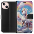 Miniatyrbilde 1 av 3: Kompatibelt Lommeboketui til Apple iPhone 13 mini Einhjøring