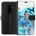 Miniatyrbillede 1 af 3: Kompatibel Tegnebogsetui til Samsung Galaxy S9+ Erling Haaland Manchester City Norge ultrahurtig og stærk angriber med utrolig effektivitet og topniv