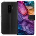 Miniatyrbillede 1 af 3: Kompatibel Tegnebogsetui til Samsung Galaxy S9+ Farverige stenar
