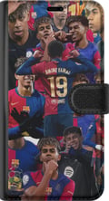 Miniatyrbilde 3 av 3: Kompatibelt Lommeboketui til Samsung Galaxy S23+ Lamine Yamal mobildeksel for fotballfans
