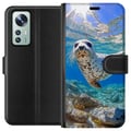 Pikkukuva 1 / 3: Yhteensopiva Lompakkokotelo Xiaomi 12 Säl Hav Simmande Djurmotiv Natur Vattenmotiv Blå Design