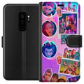 Miniatyrbillede 1 af 3: Kompatibel Tegnebogsetui til Samsung Galaxy S9+ KPop Demon Hunters kawaii samlerfigur