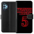 Miniatyrbillede 1 af 3: Kompatibel Tegnebogsetui til Samsung Galaxy A32 5G Fremmede Ting 5